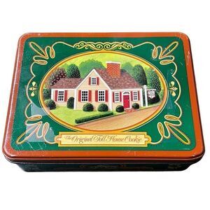 The Original Toll House Cookie Empty Tin Canister Box